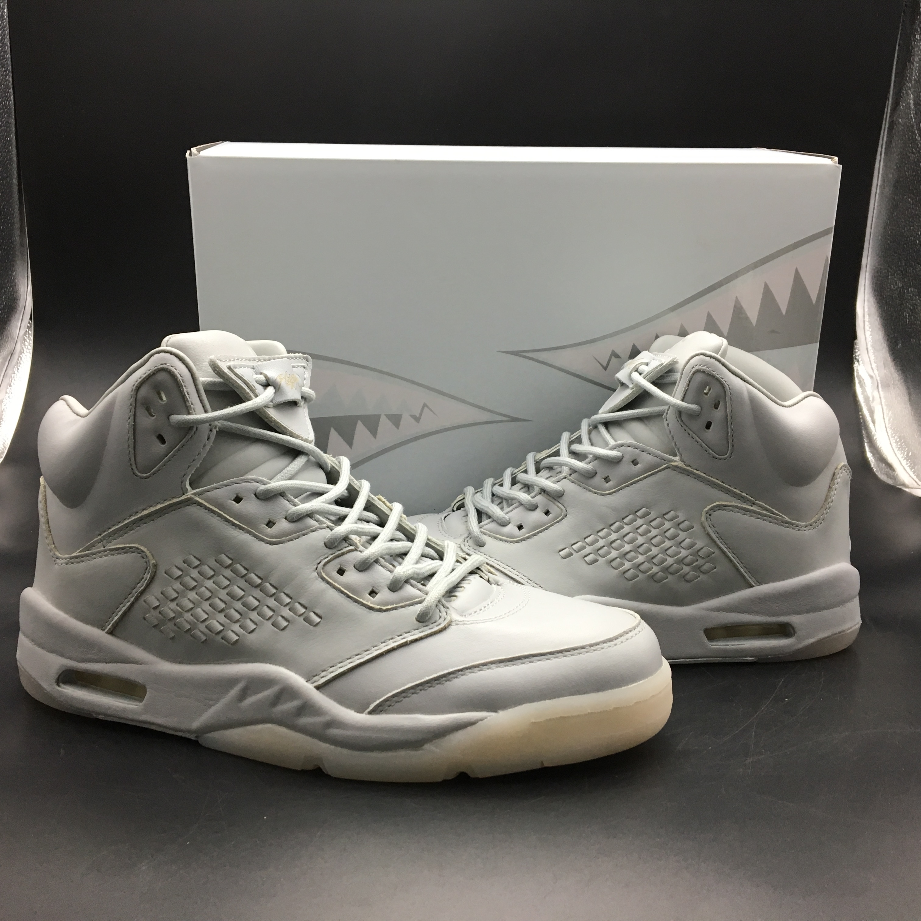Air Jordan 5 Premium Pinnacle Grey Shoes